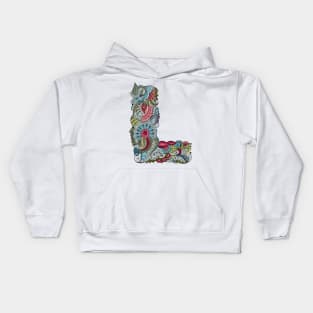 Letter L Kids Hoodie